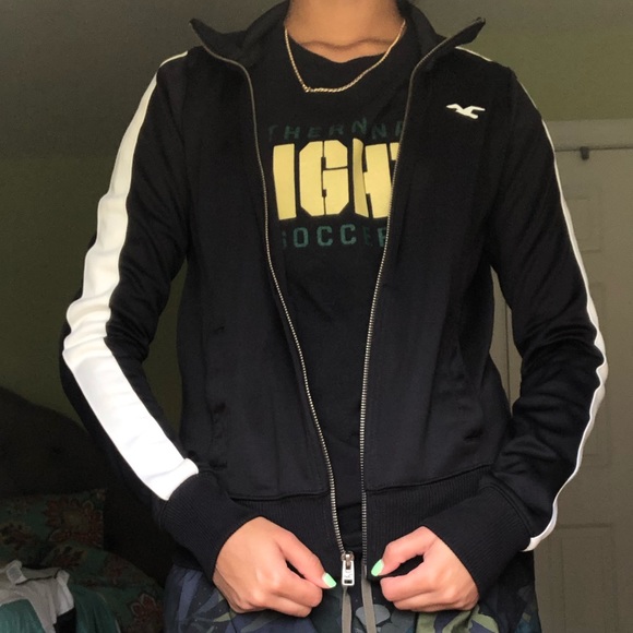 Black Hollister Jacket - Picture 4 of 5